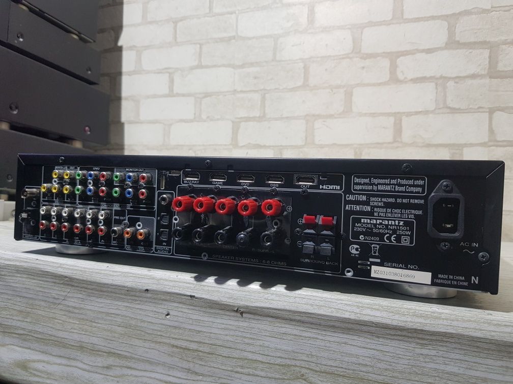 Пульт!7.1АV Стерео ресивер/підсилювач  Marantz NR 1501 HDMIб/у з Німеч