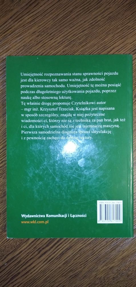 Diagnostyka samochodów osobowych. Autor Krzysztof Trzeciak. 2008.