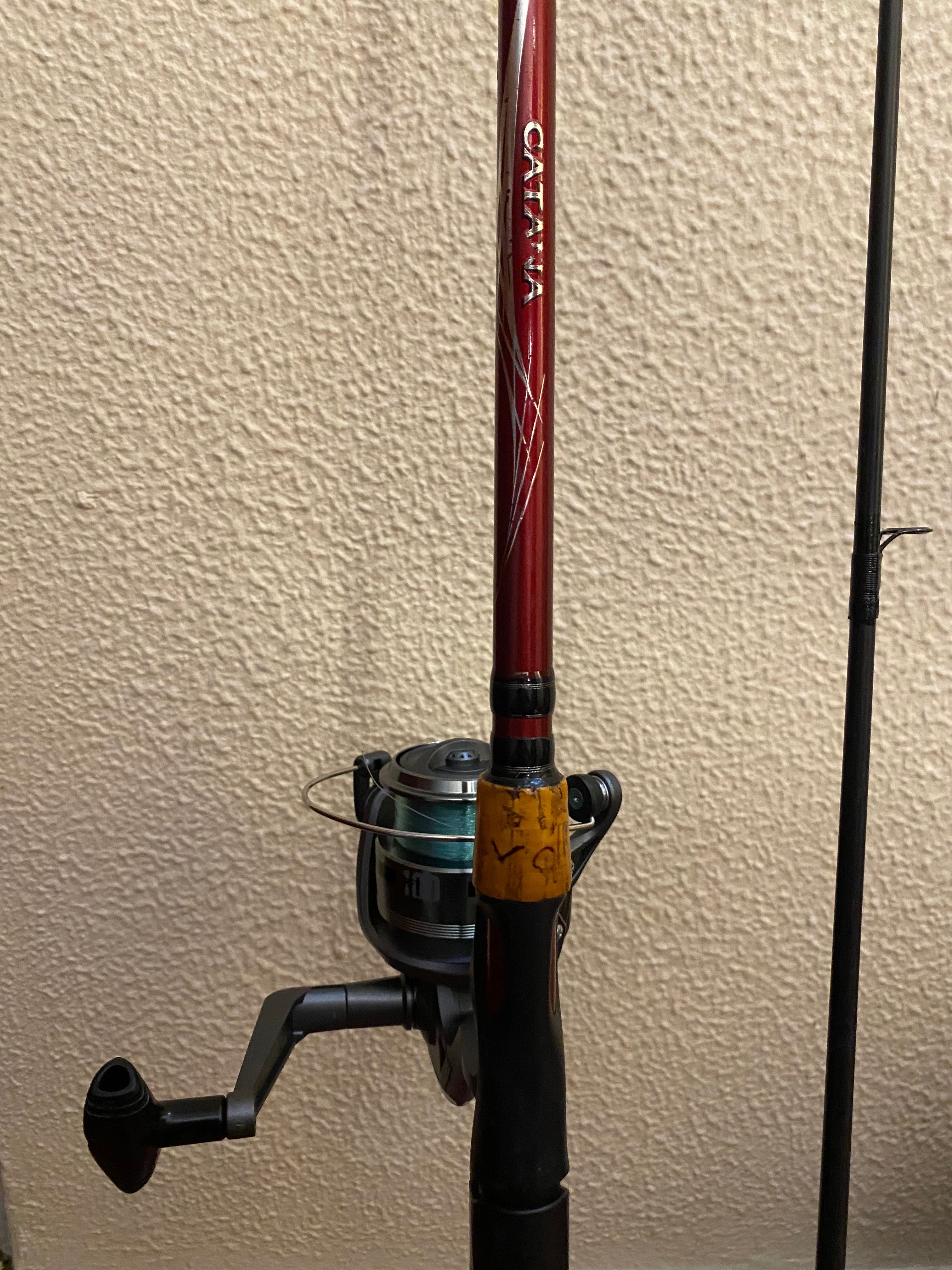 Cana spinning shimano catana carretos rft 500