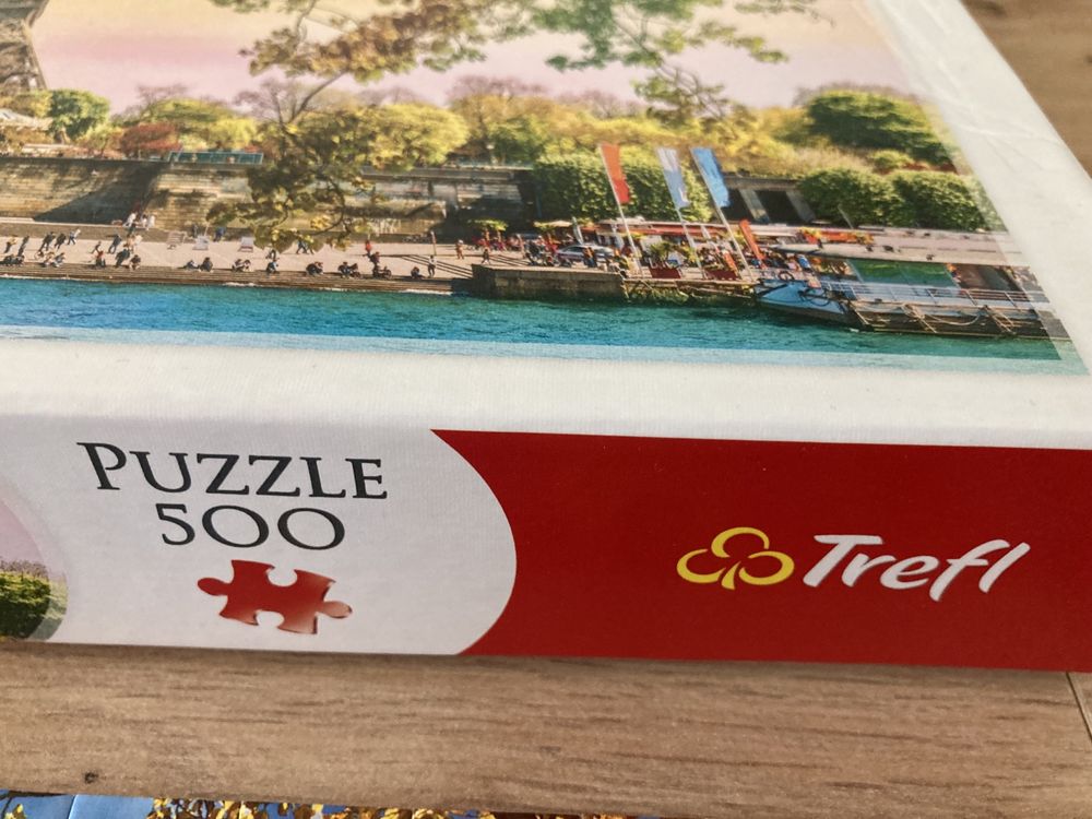 Trefl puzzle wieża Eiffla 500 szt