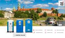 Toaleta przenośna TOI TOI wynajem toalety serwis toalet wc na budowę