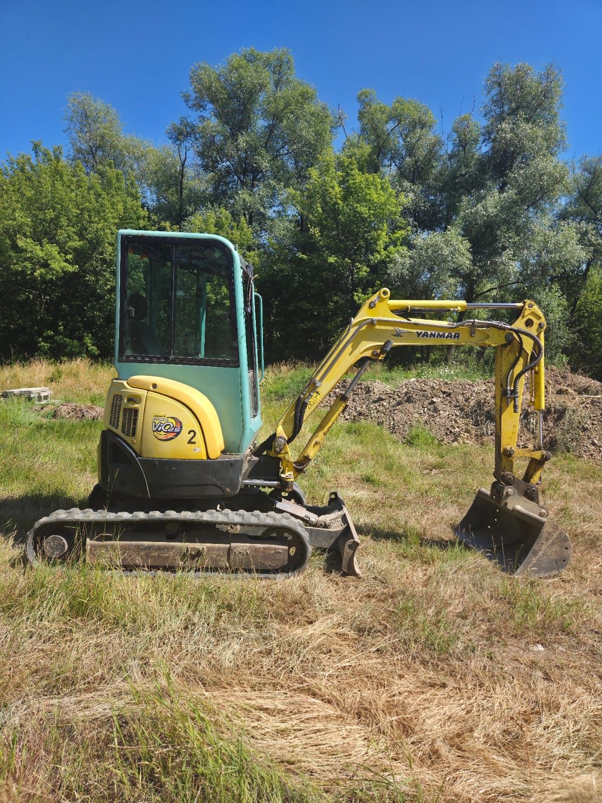 Minikoparka Yanmar VIO 25-4 !! /Bobcat, Kubota, Takeuchi/ 2,5t 2,7t !!