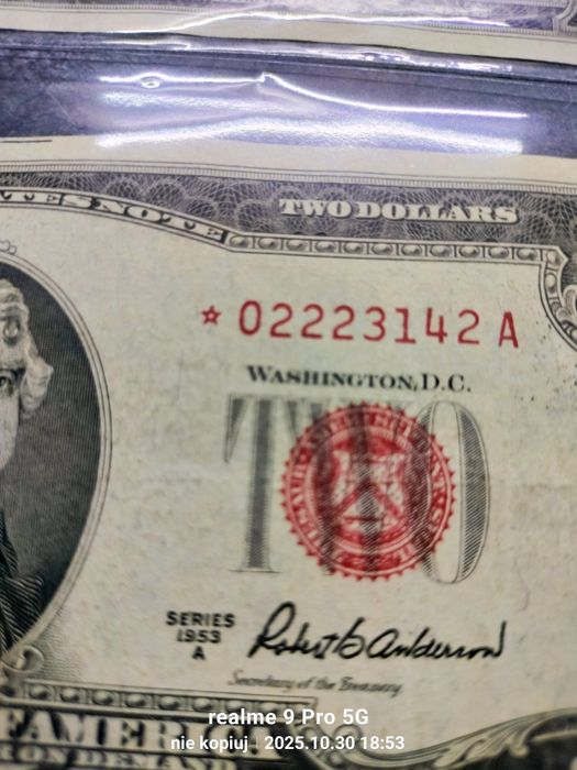 Rzadkie walory kolekcjonerskie z USA.