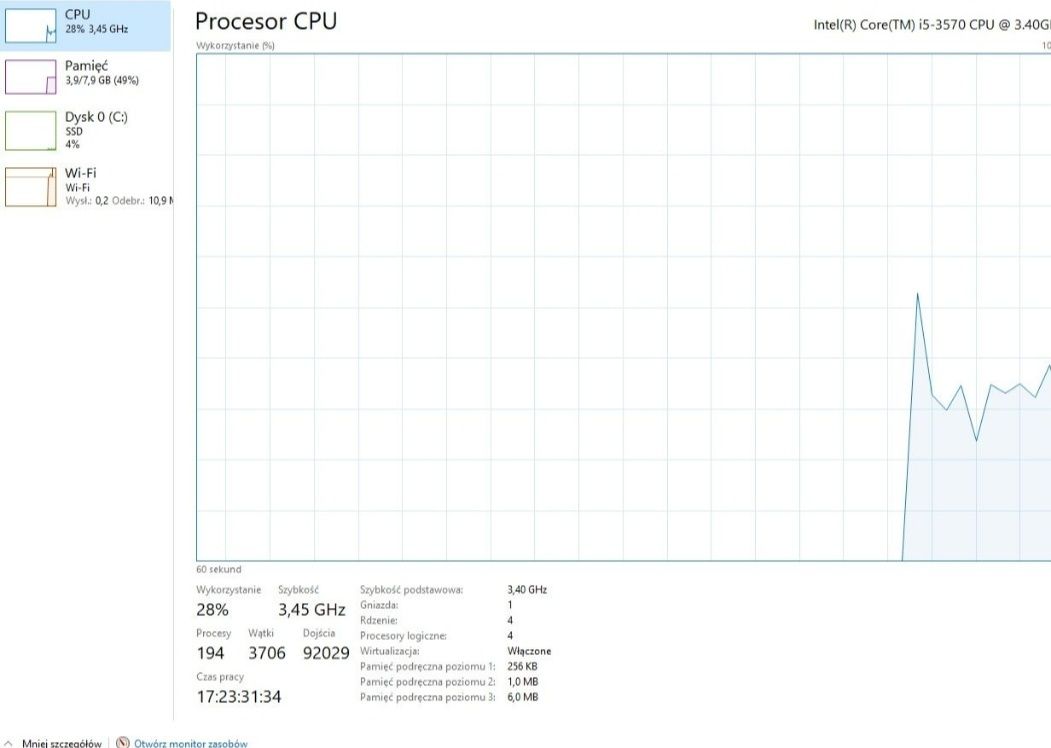 Dell Optiplex 7010/SSD/8GB