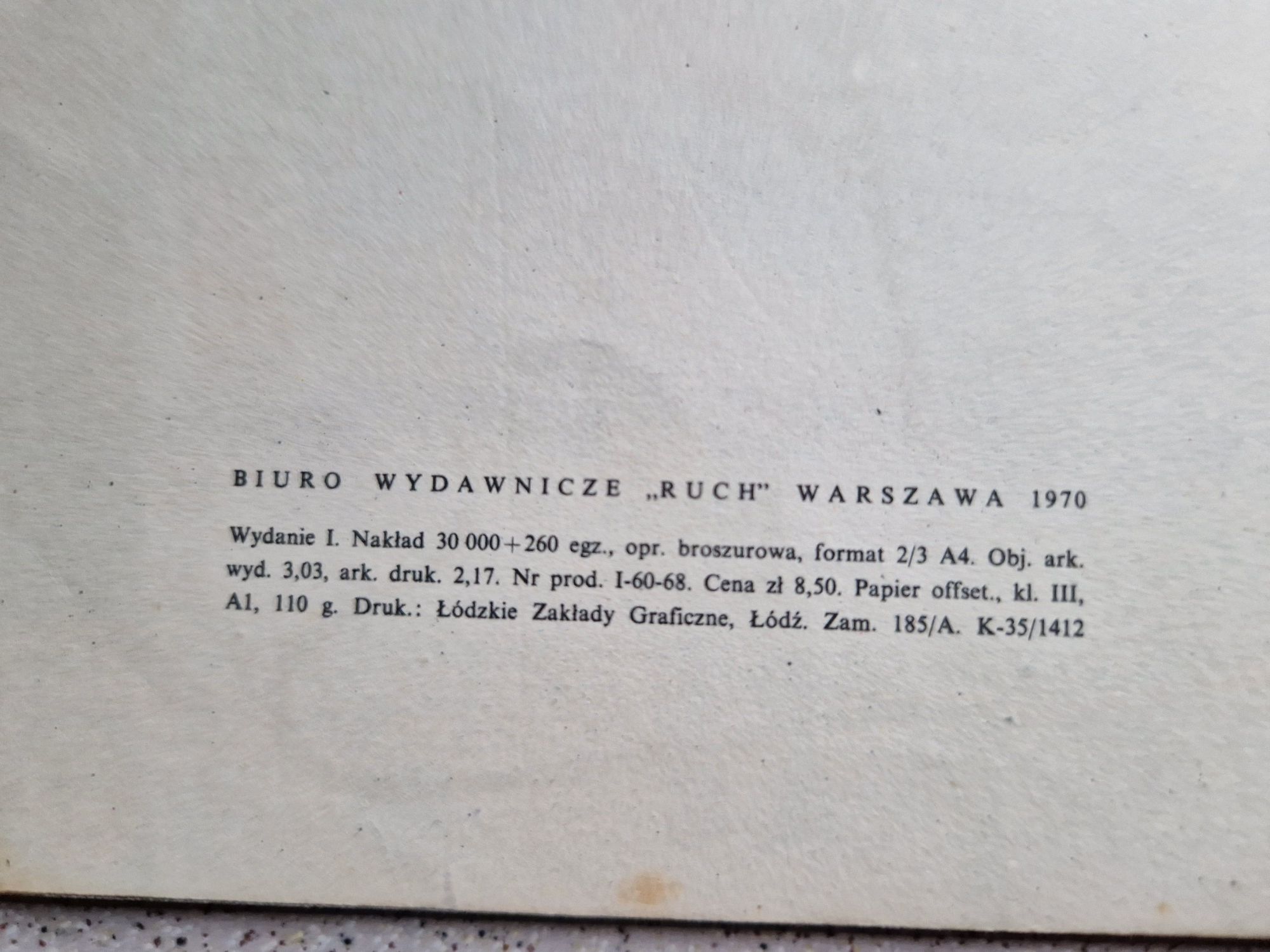 Książka Niedźwiedź Janusz Minkiewicz 1970