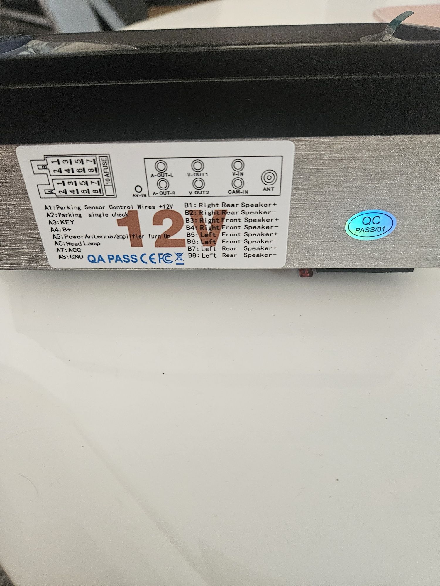 Radio de carro novo