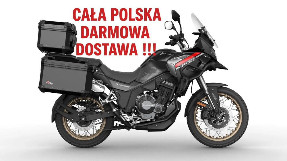 Junak  RX 600 Kufry, Raty, Transport