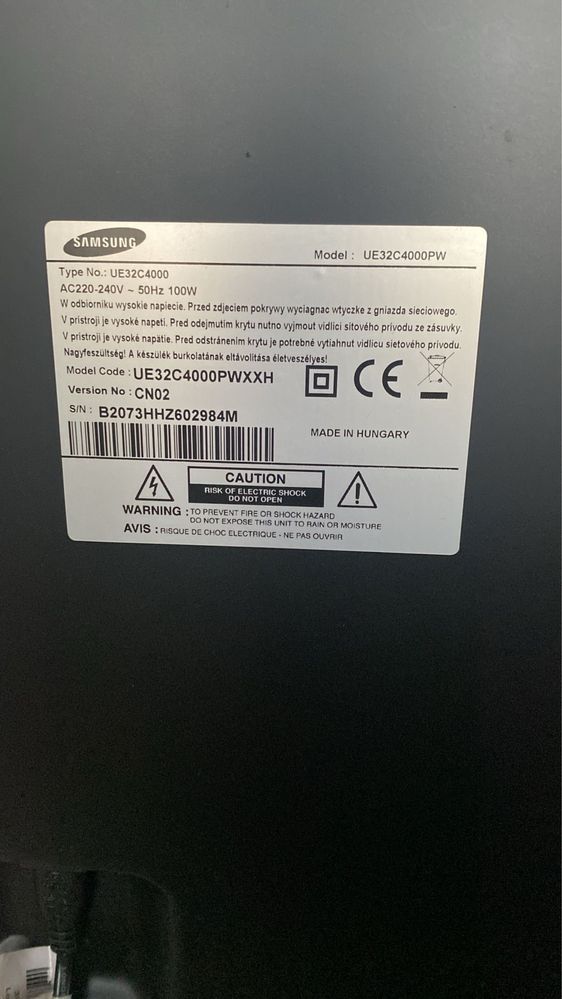 Telewizor Samsung 32 cale+dekoder