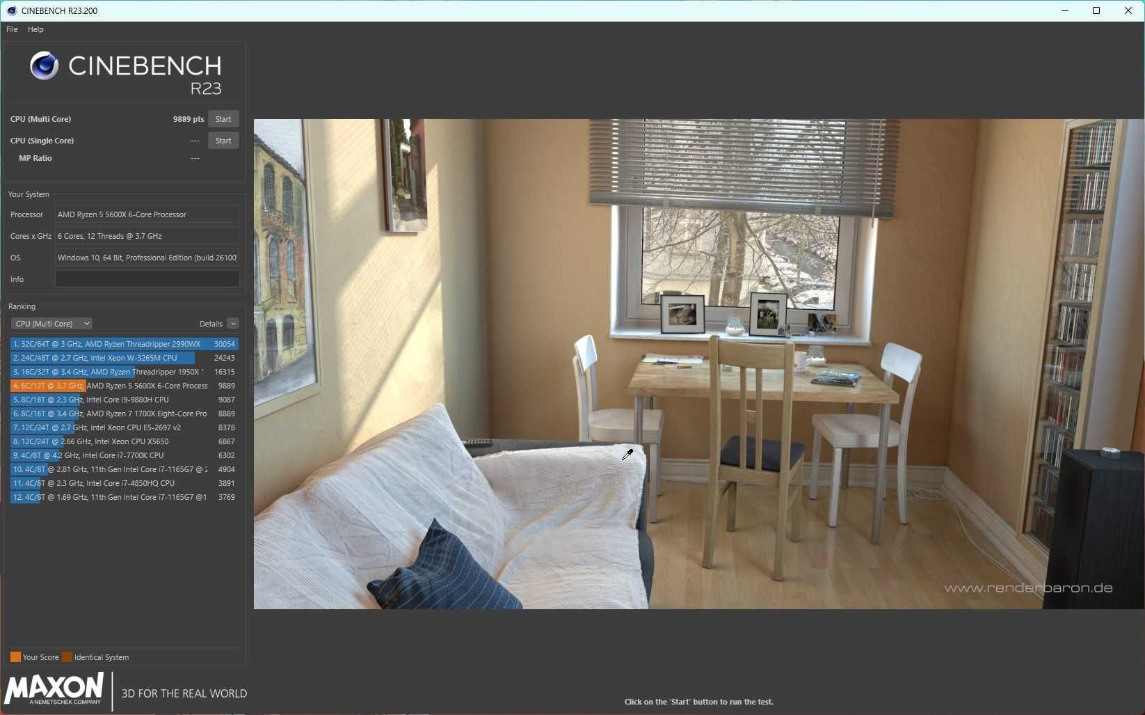Процесор AMD Ryzen 5 5600X 3.7 GHz / 32 MB sAM4