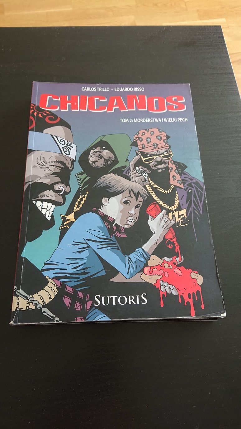 Komiks, Chicanos, tom 1-4, Trillo, Risso