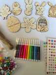 Zawieszki drewniane WIELKANOC DIY ZRÓB TO SAM Rękodzieło zestaw