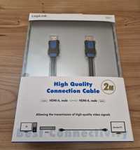 Kabel HDMI LogiLink High Quality 2M