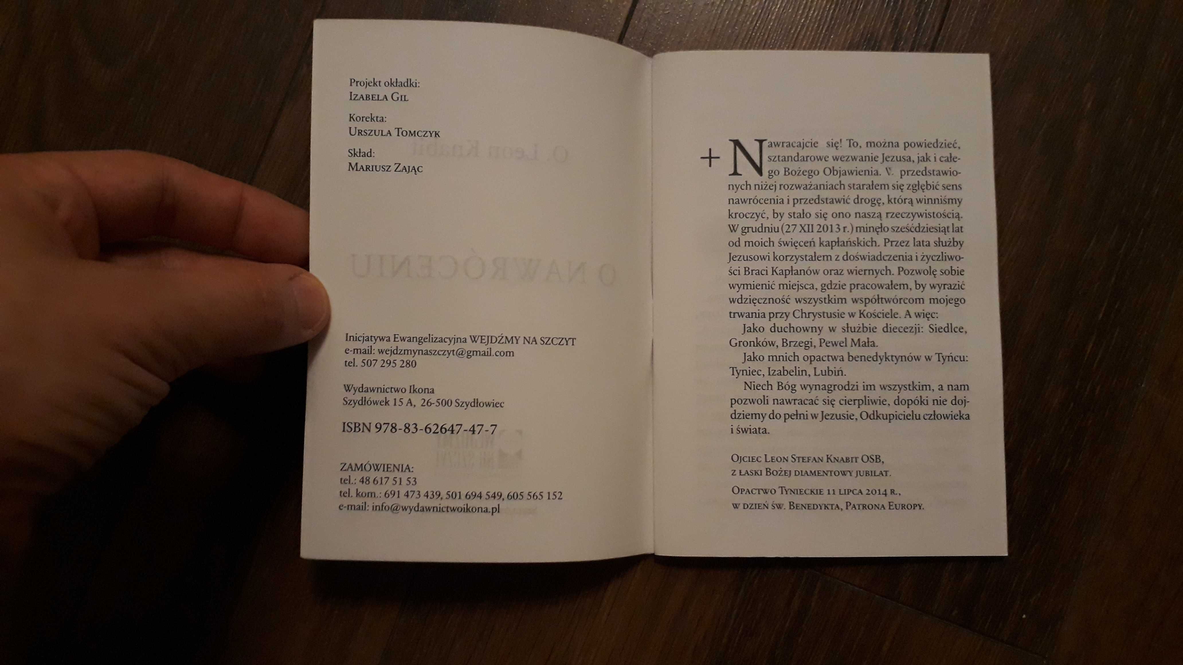 O nawróceniu O. Leon Knabit OSB