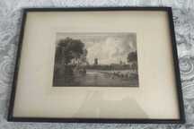 OXFORD grafika 1822 Oxford blisko Oseney autorstwa  P.Dewinta 180 zl