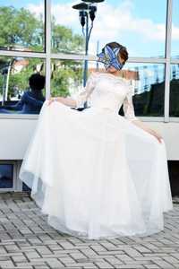 Свадебное, выпускное платье