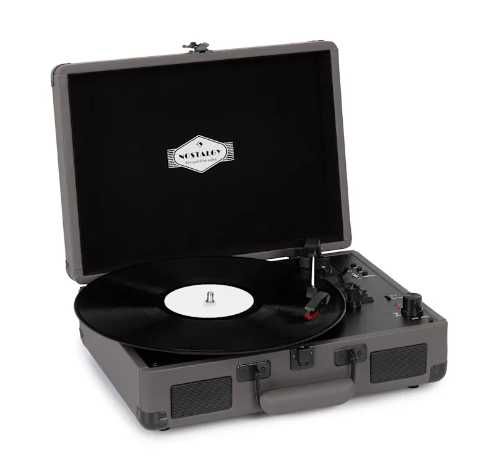 Gramofon Peggy Sue BT Retro Bluetooth USB MP3 Auna walizkowy