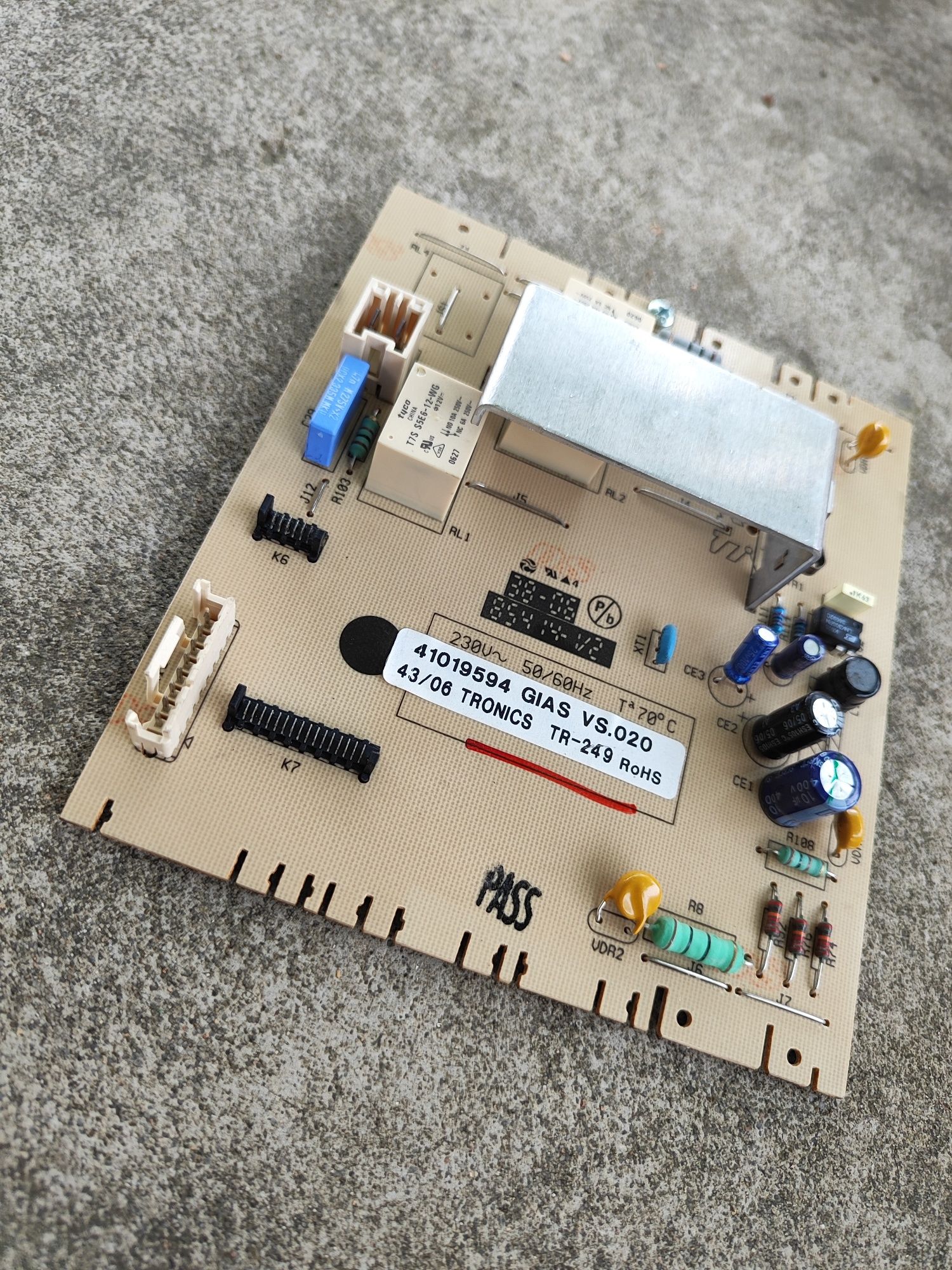 Sterownik pralki  hover GIAS vs.020 tronics