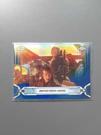 Star Wars Topps Chrome Legacy 2019 Another Rough Landing Blue /99