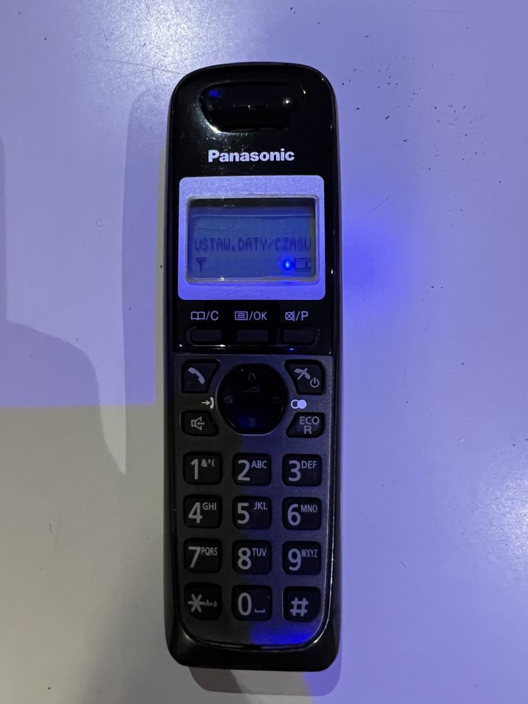 Telefon stacjonarny z bazą Panasonic