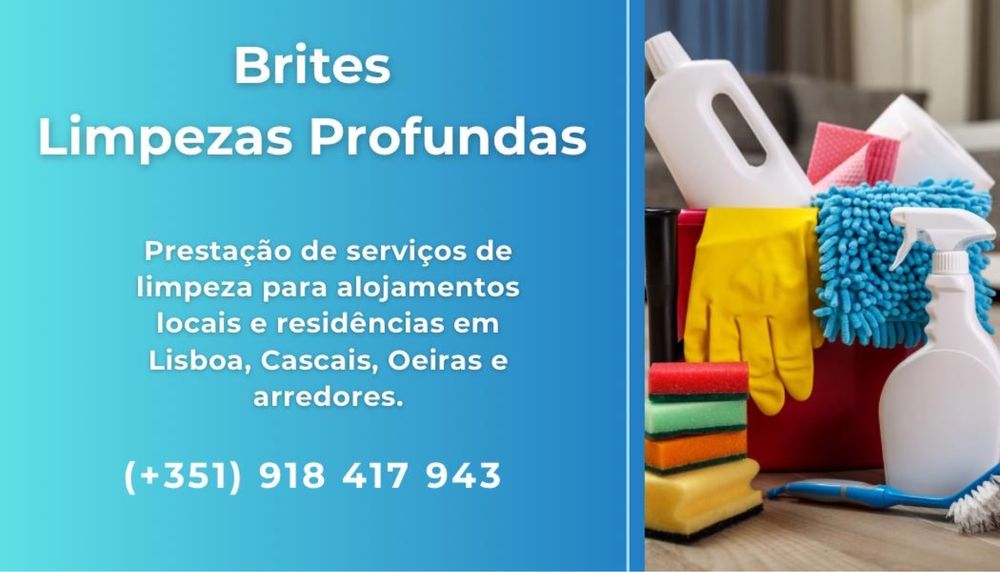 Prestaçao de serviços de limpeza para alojamentos locais e residencias