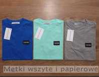 Calvin Klein koszulki męskie M do 2xl logo wyszywane