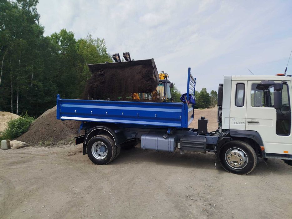 Ziemia Piasek Kruszywa Siana Czarnoziem Humus Ogrodowa TRANSPORT