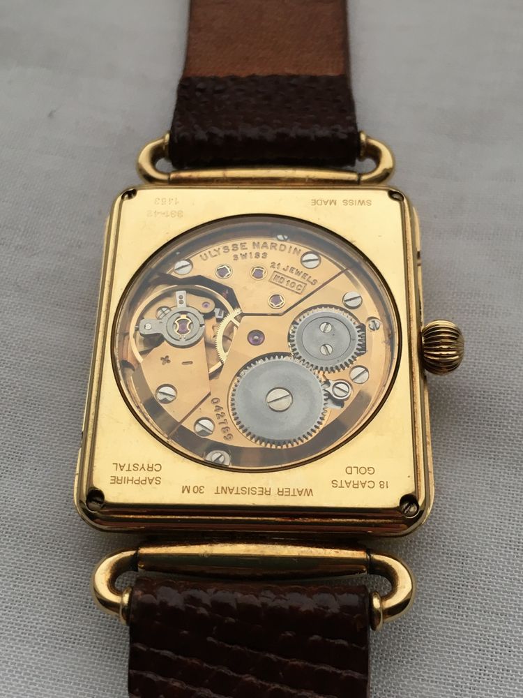 Zegarek Ulysse Nardin Michael Angelo  18k złoto Piękny !!!