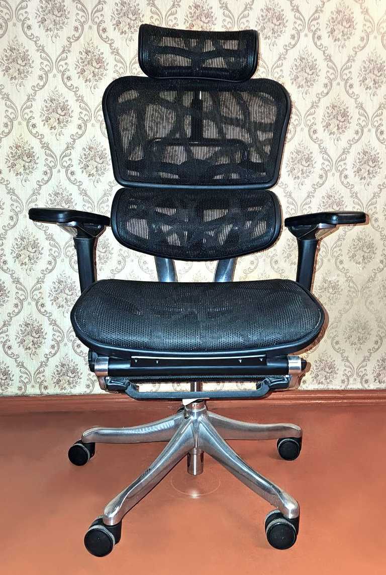 Компьютерное кресло ERGOHUMAN Plus Luxury (EHPL-AB-HAM) Black