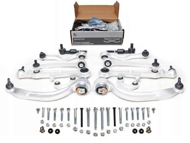 Kit Braços Triângulos Suspensão HD Audi A6 C5 (01-04) (NOVO)