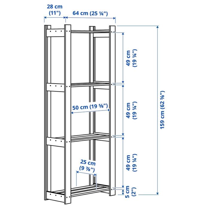 Ikea Albert regał