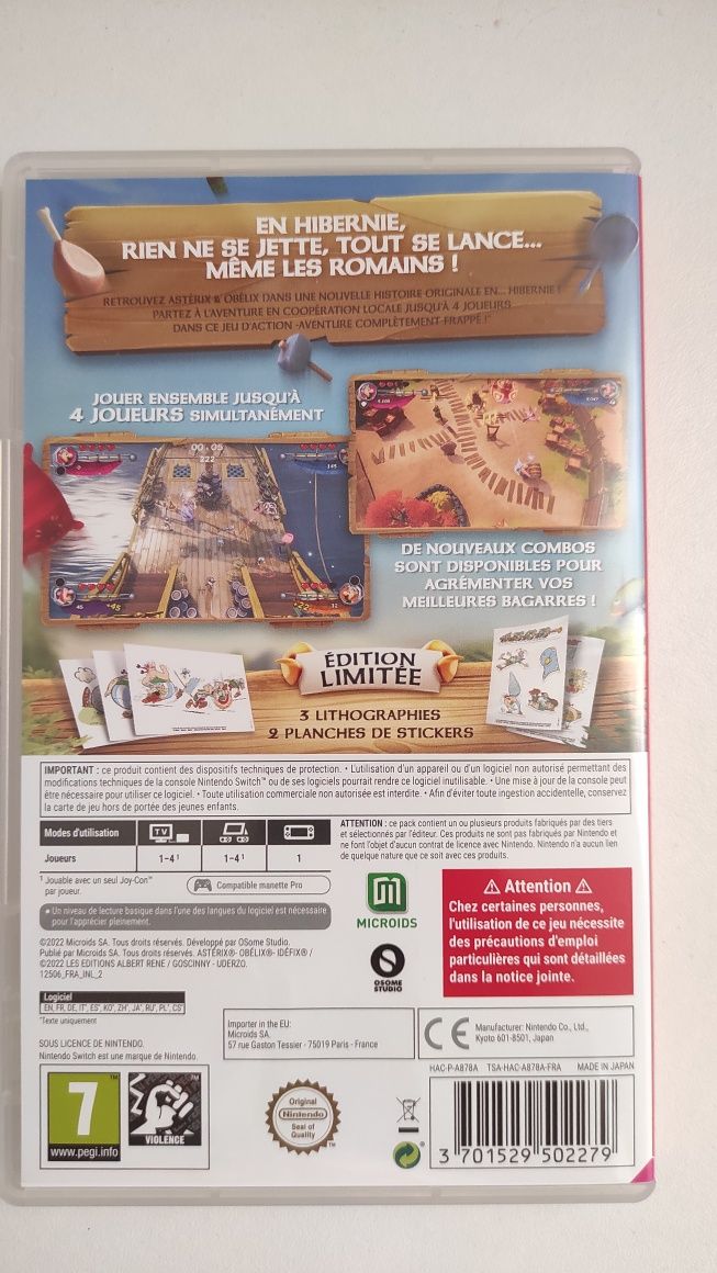 Jogos Nintendo Switch Asterix & Obelix XXXL