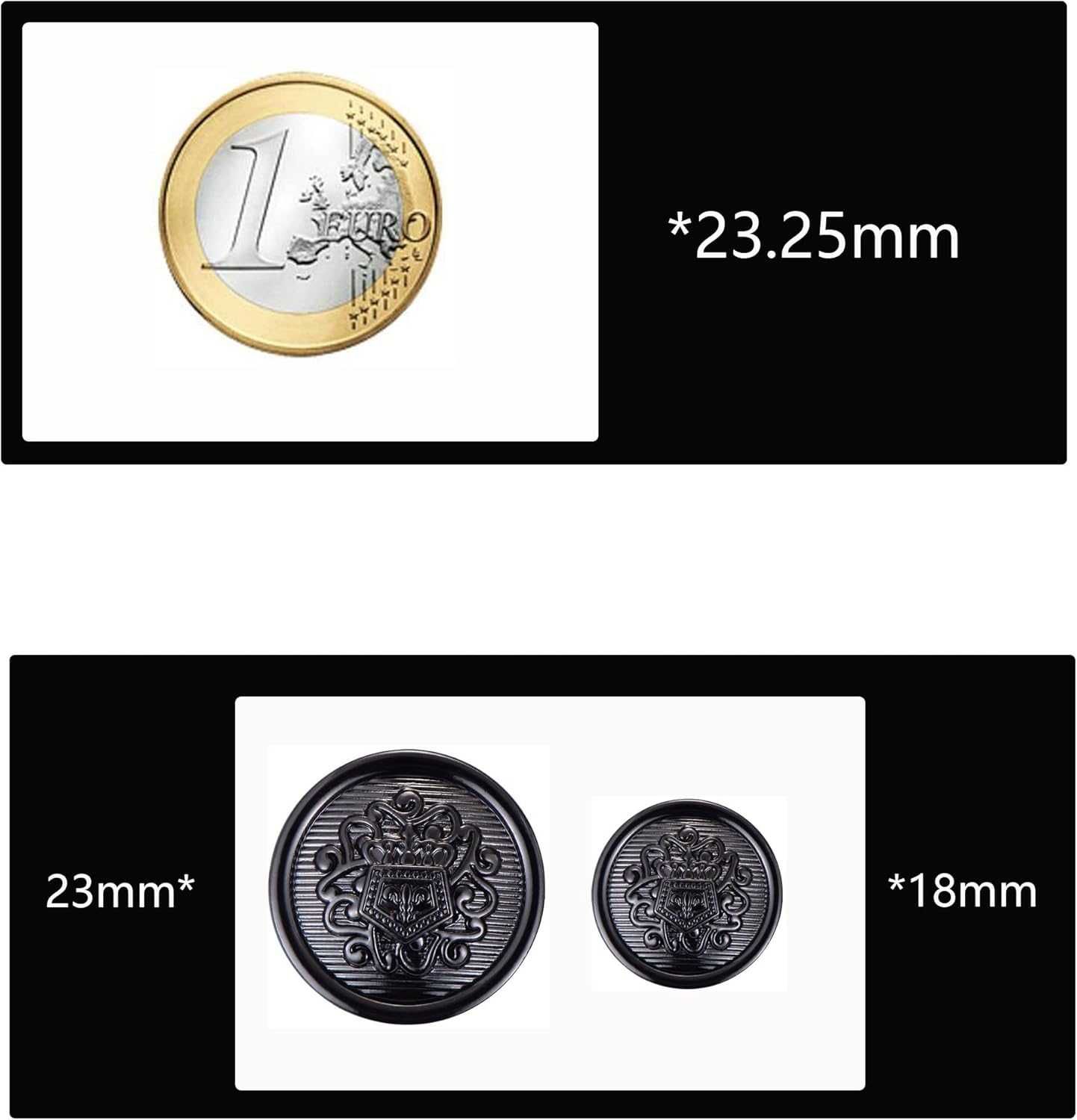 ftiemlovde 20 eleganckich guzików do stroj