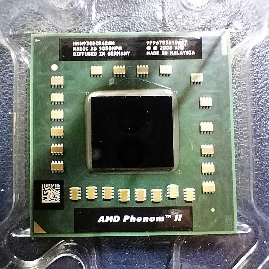 Процессор для ноутбука AMD Phenom II X4 N930 4 ядра, 2.0 ГГц +ТерПаста