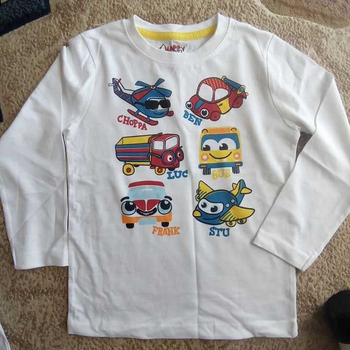 5 bluzki,bluzka bluzeczki NOWA RESERVED r104,110 długi rękaw,5.10.15