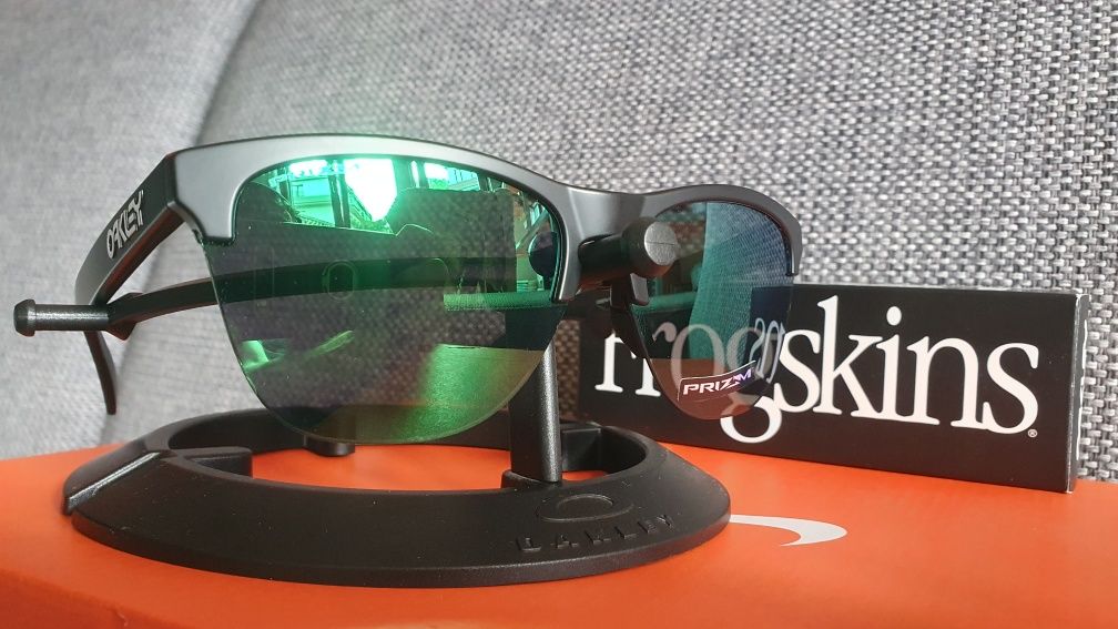 Nowe okulary Oakley Frogskins Lite CUSTOM PRIZM Jade Iridium nerd surf