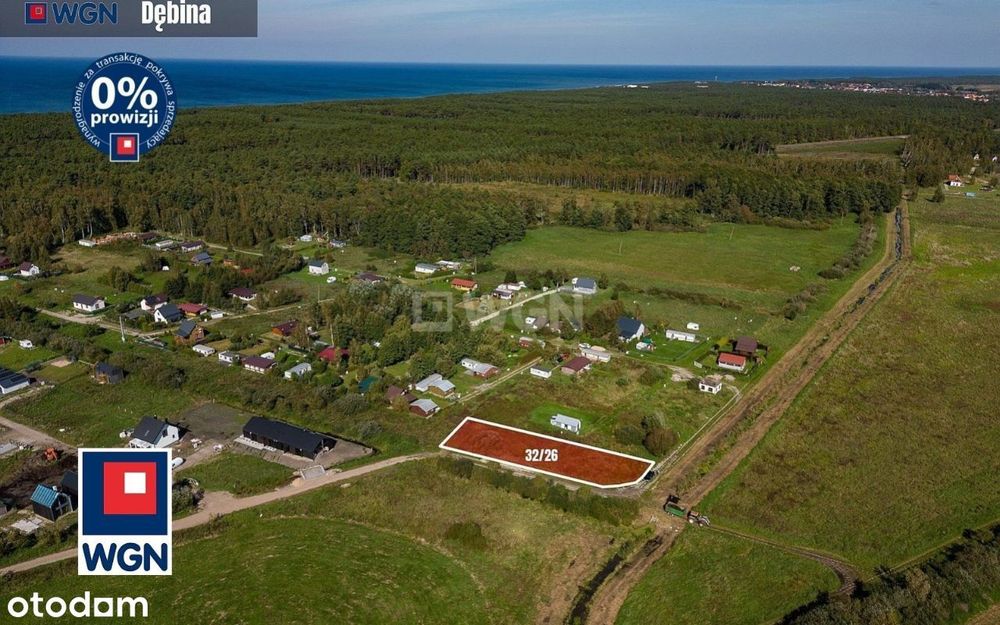 Działka budowlana nad morzem ( 1000 m)