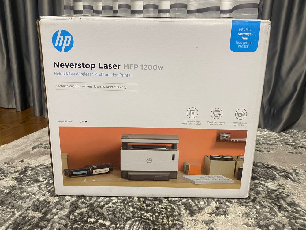 НОВИЙ Принтер HP Neverstop Laser 1200W