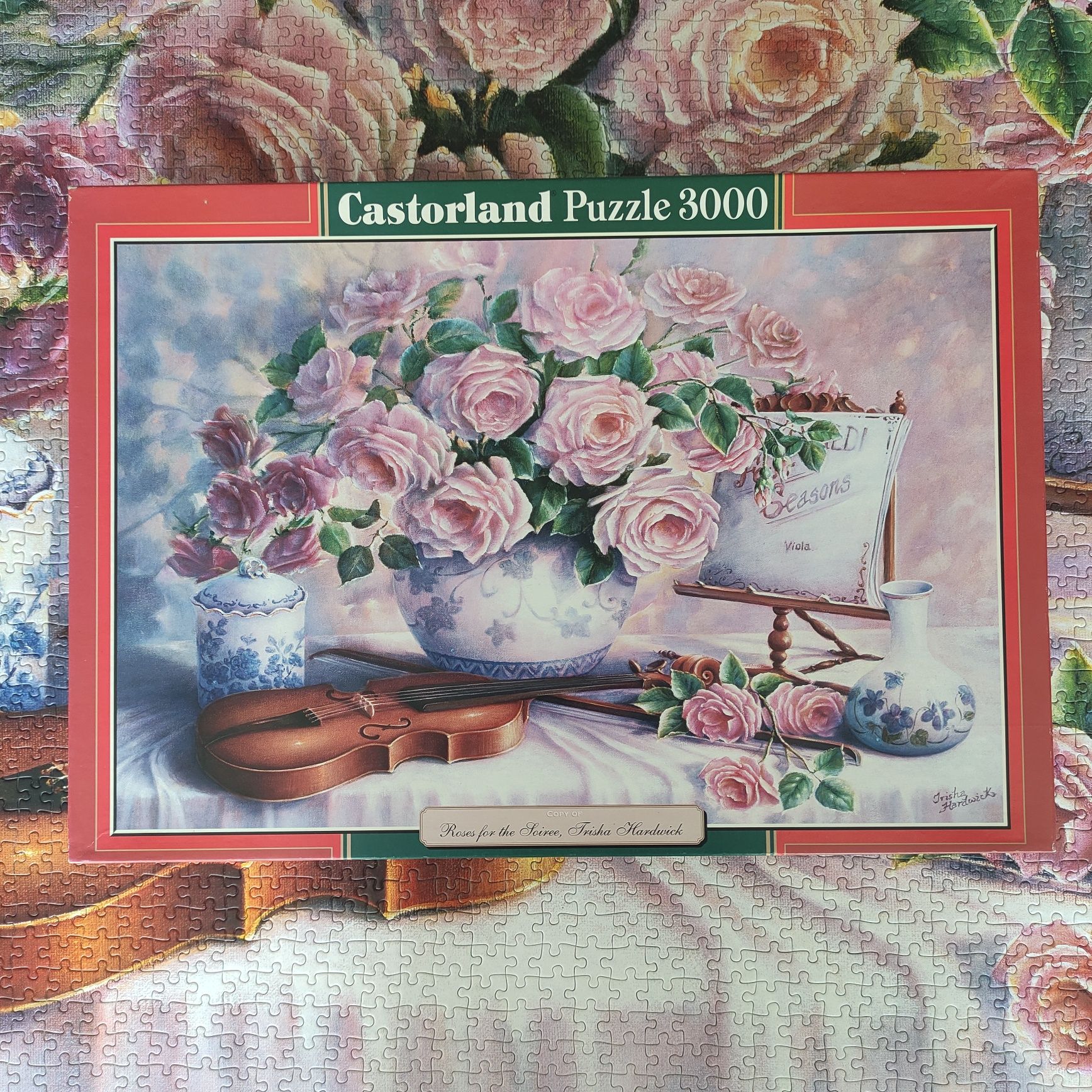 Puzzle Castorland 3000 Róże dla Soiree