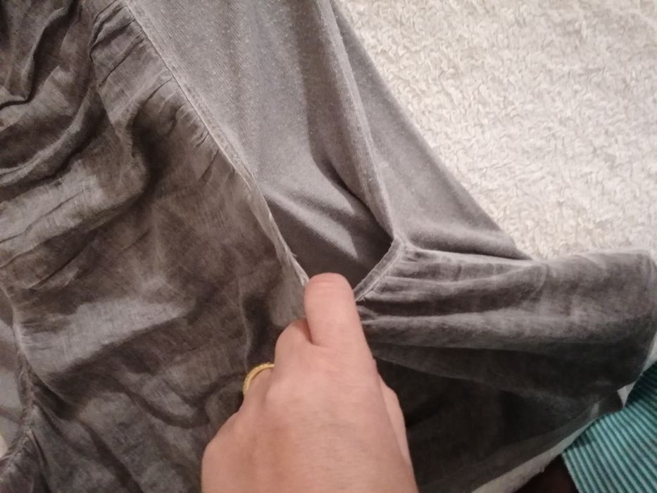 Camisola túnica com bolsos