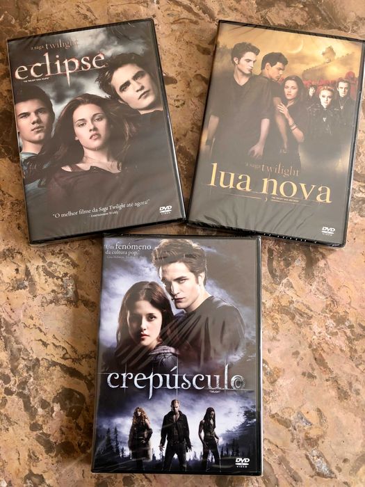 A Saga Twilight numa edição especial em caixa com 3 DVD´s