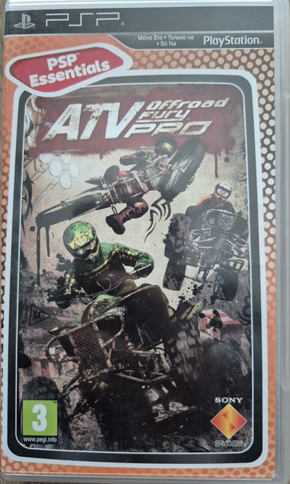 PSP ATV Offroad Fury PRO Psp Essentials