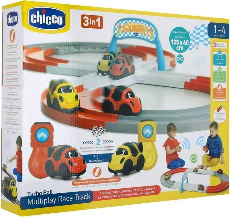 Chicco Tor wyścigowy Turbo Ball 150 cm