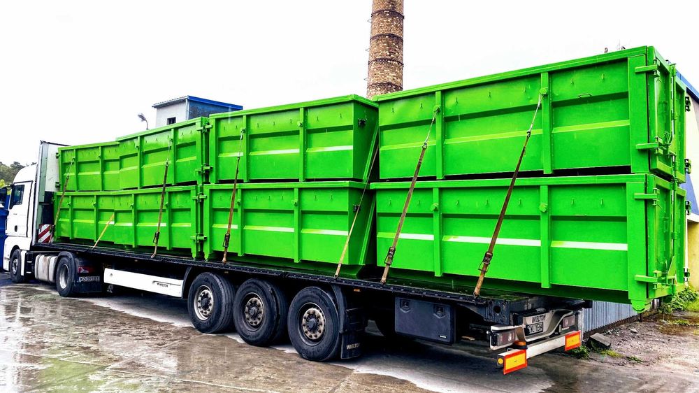 Kontener KP7 3500x1700x1200 ZŁOM, GRUZ,ODPADY, pojemnik