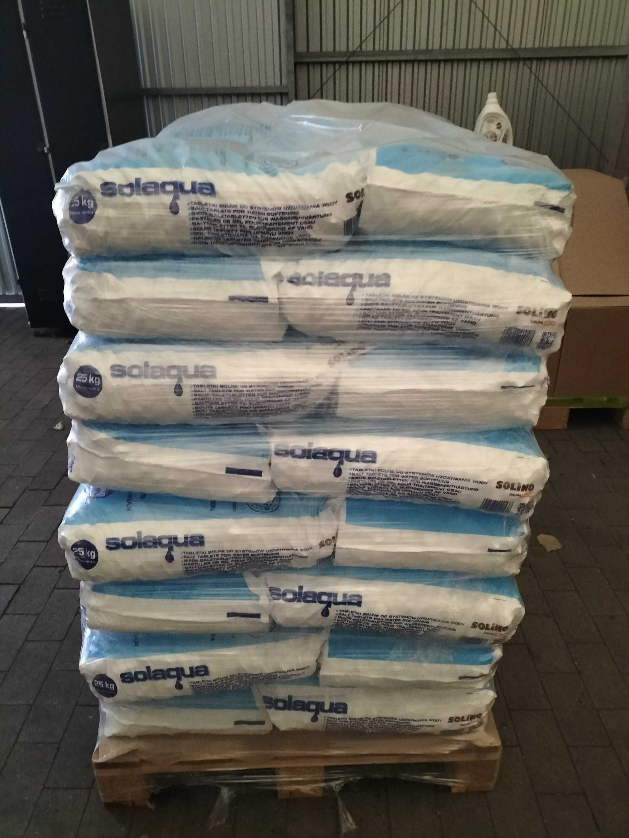 Tabletki solne do zmiękczania wody 1000kg Orlen sól w tabletkach