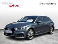 Audi A3 S line_Kamera_LED_Virtual_CarPlay_SoundSystem_Indukcja_Klima_FV23%_GW