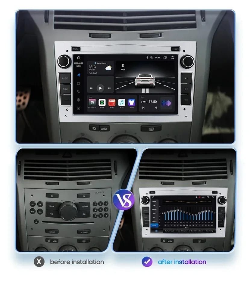 Radio nawigacja Opel Astra Zafira Corsa Combo Vectra Vivaro Antara