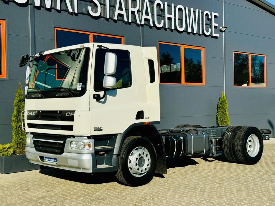 DAF DAF CF 65.220 E5 // rama pod zabudowę !! // wywrotka kiper beczka hakowiec HDS dzwig żuraw podwozie  DAF CF 65.220 E5 // rama pod zabudowę !! // wywrotka kiper beczka