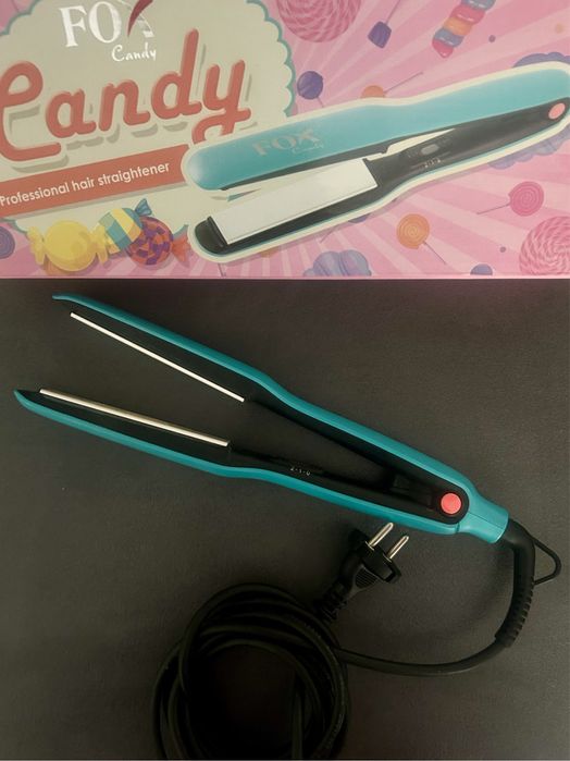 Prostownica fox candy niebieska