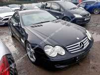 Maska Zderzak Reflektory Błotniki Wzmocnienie Belka Pas Przedni Lampy Mercedes SL500 SL350 R230