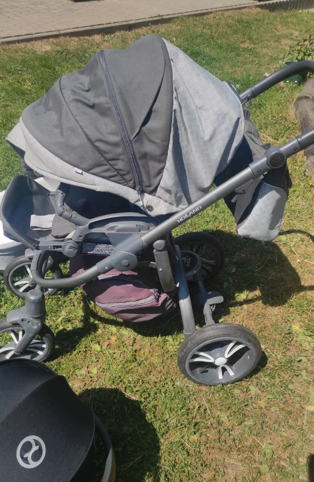 Wózek Bebetto Holland 2w1 plus fotelik samochodowy Cybex Aton 5
